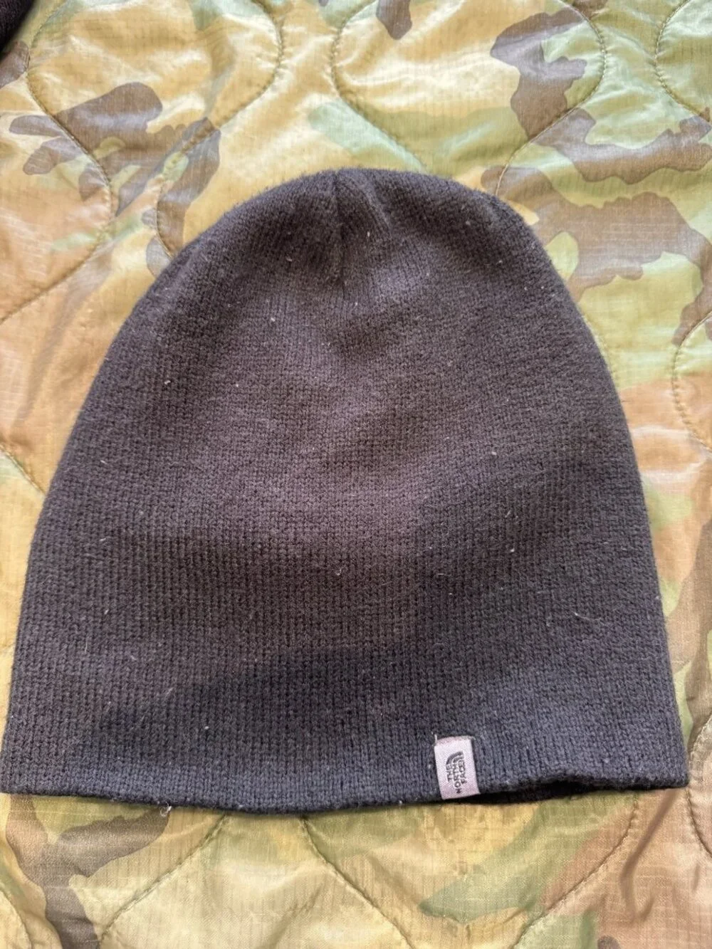 The North Face Cuffed Beanie Gray - One Size
